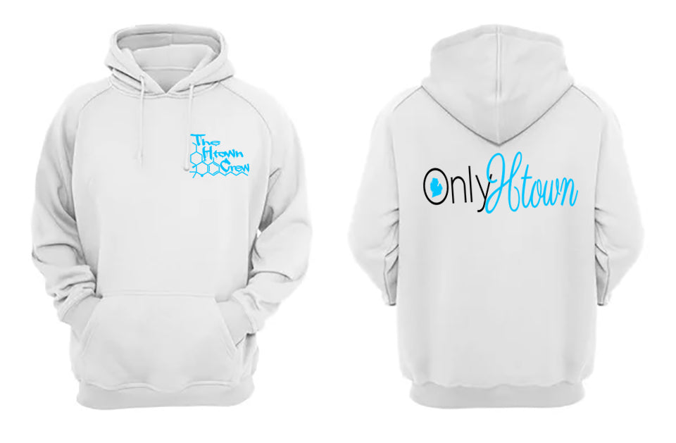 The Htown Crew - Only Htown Hoodie - White